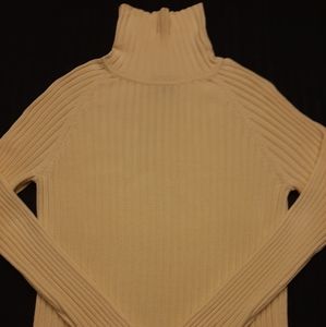 NY & Co Yellow Turtle Neck Sweater